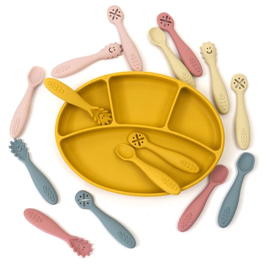 3 Pieces Baby Feeding Spoons
