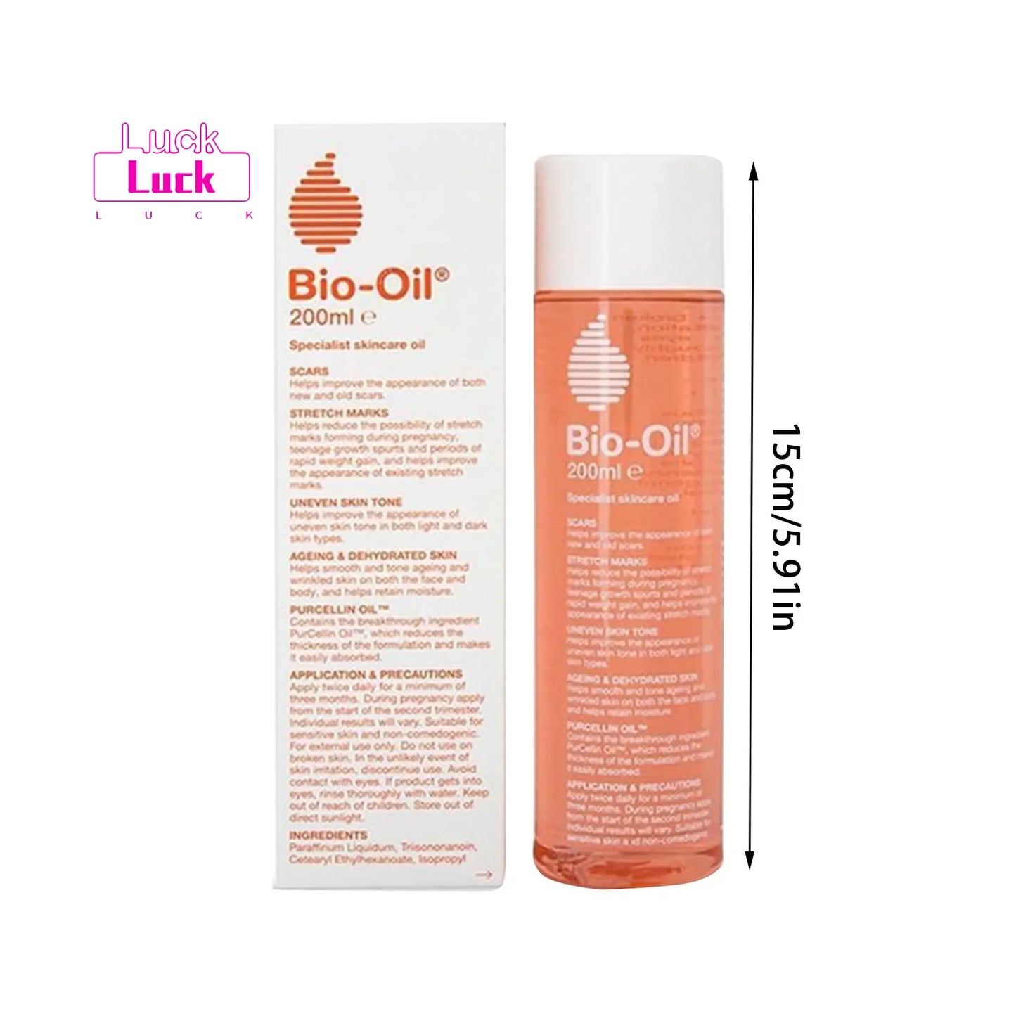 Stretch Mark Oil with Rosehip & Vitamin E