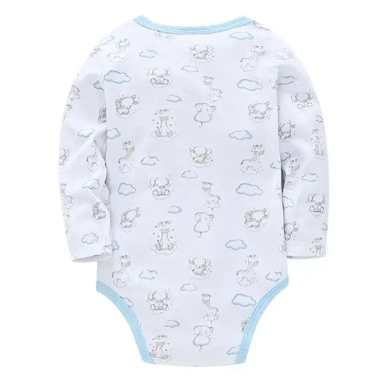 Soft Cotton Baby Bodysuits & Jumpsuits for Winter