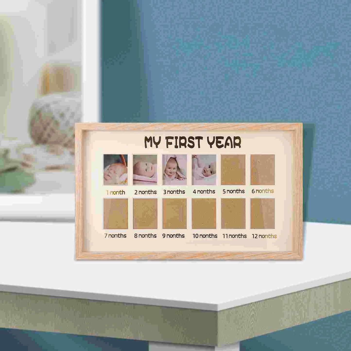 Newborn Handprint Maker & First Year Souvenir Frame