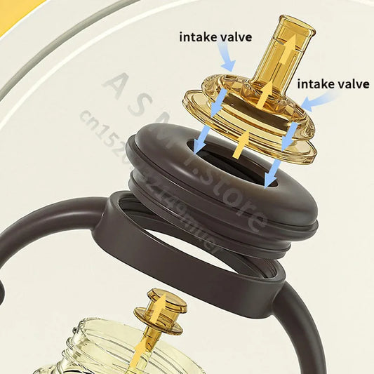 Anti-Colic Feeding Bottle – Bacteriostatic, Anti-Fall Design with Teething Guard