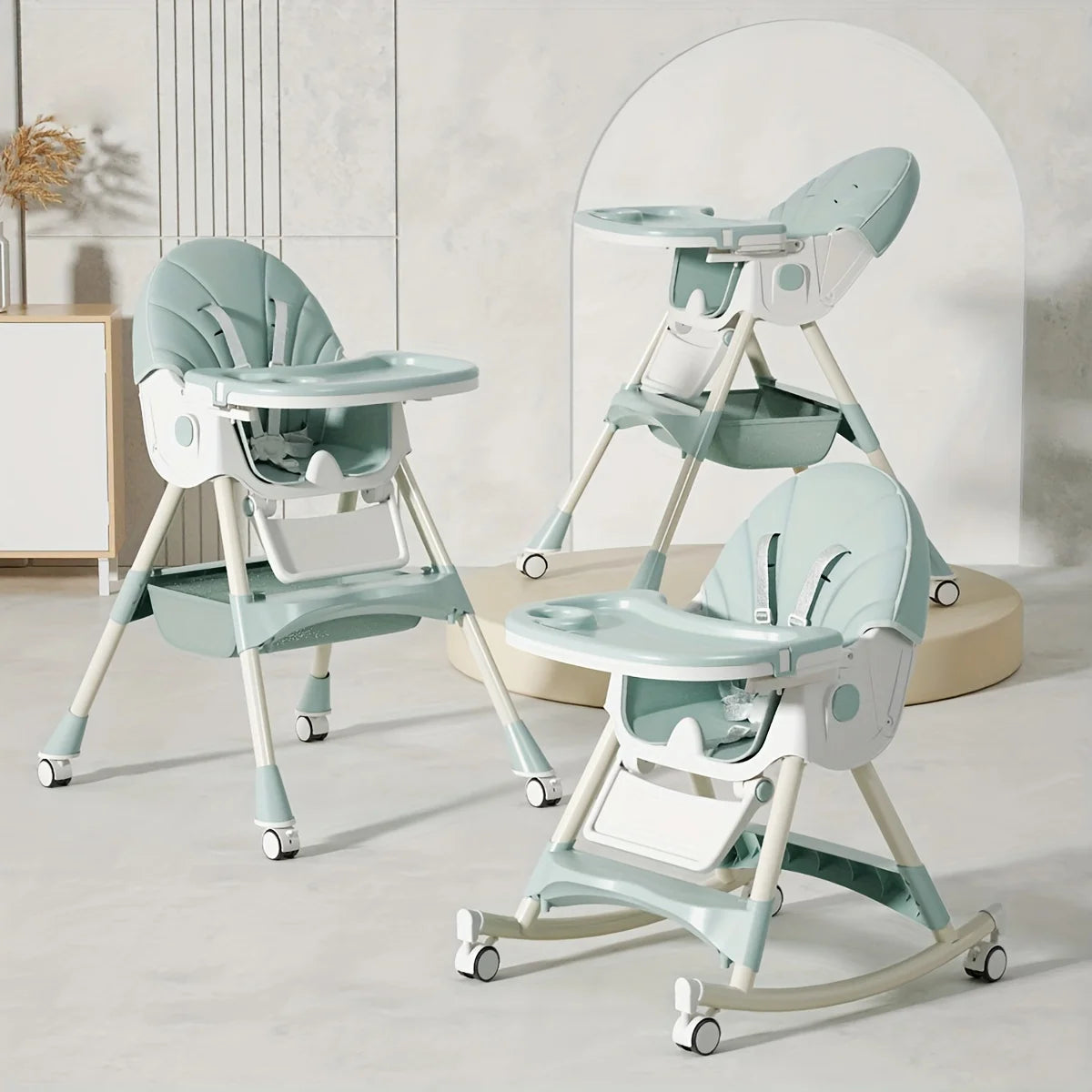Convertible High Chair with Removable Tray