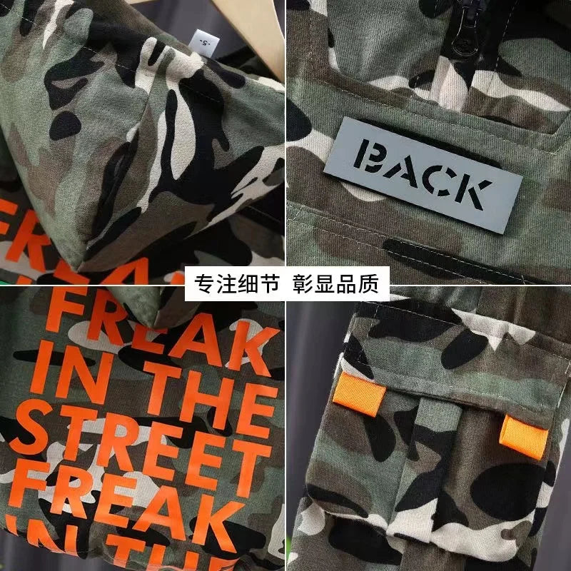 Baby Boys Coat & Pants Set – Spring/Autumn, Ages 2–6