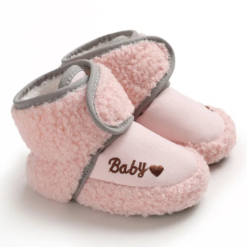 Warm Anti-Slip Infant Crib Snow Boots