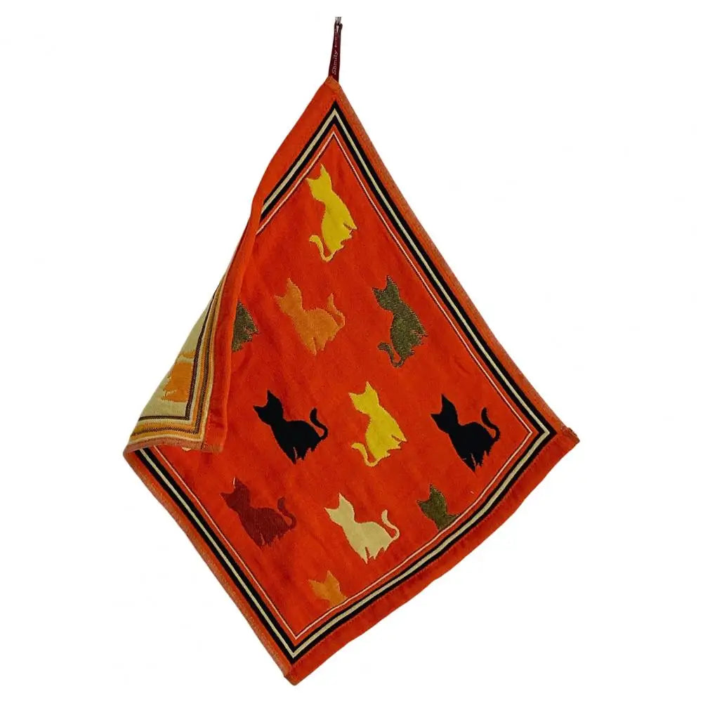 Cartoon Square Gauze Handkerchief for Baby Feeding