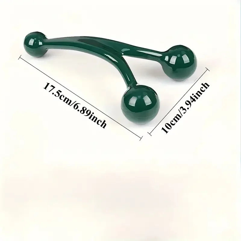 The Triple-Point Muscle Relief Tool (Neck, Shoulders, Feet).