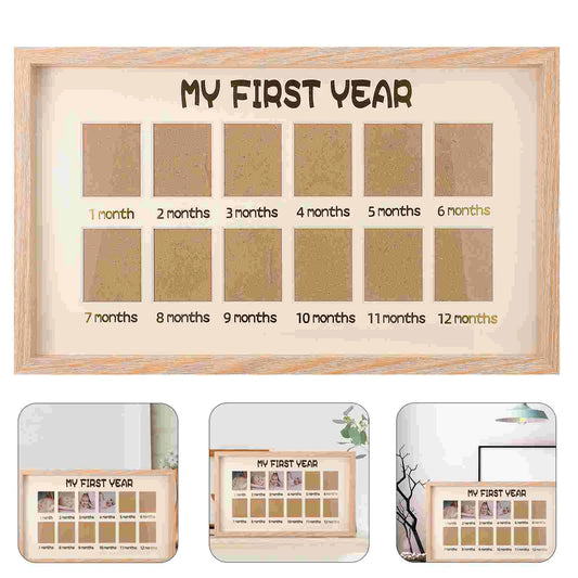 Newborn Handprint Maker & First Year Souvenir Frame