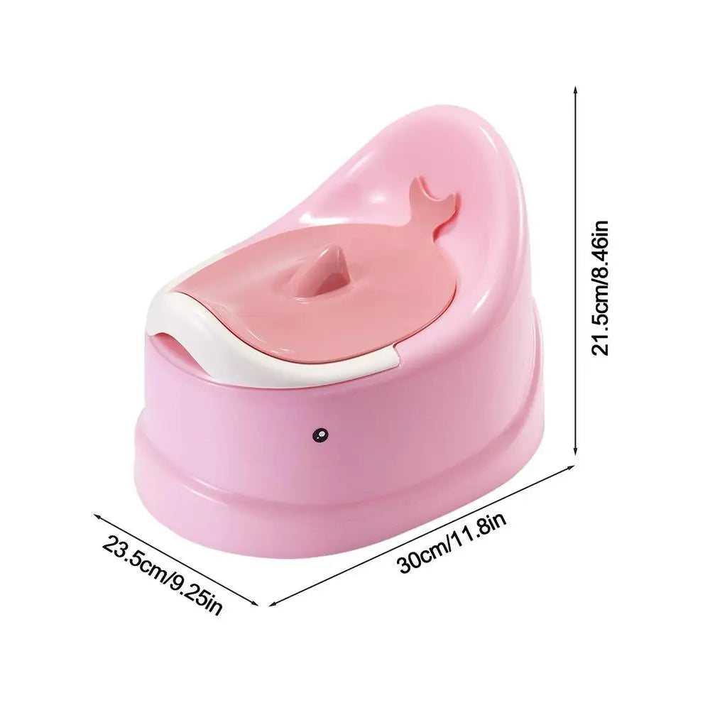 Stable & Safe Oval Potty for Boys and Girls