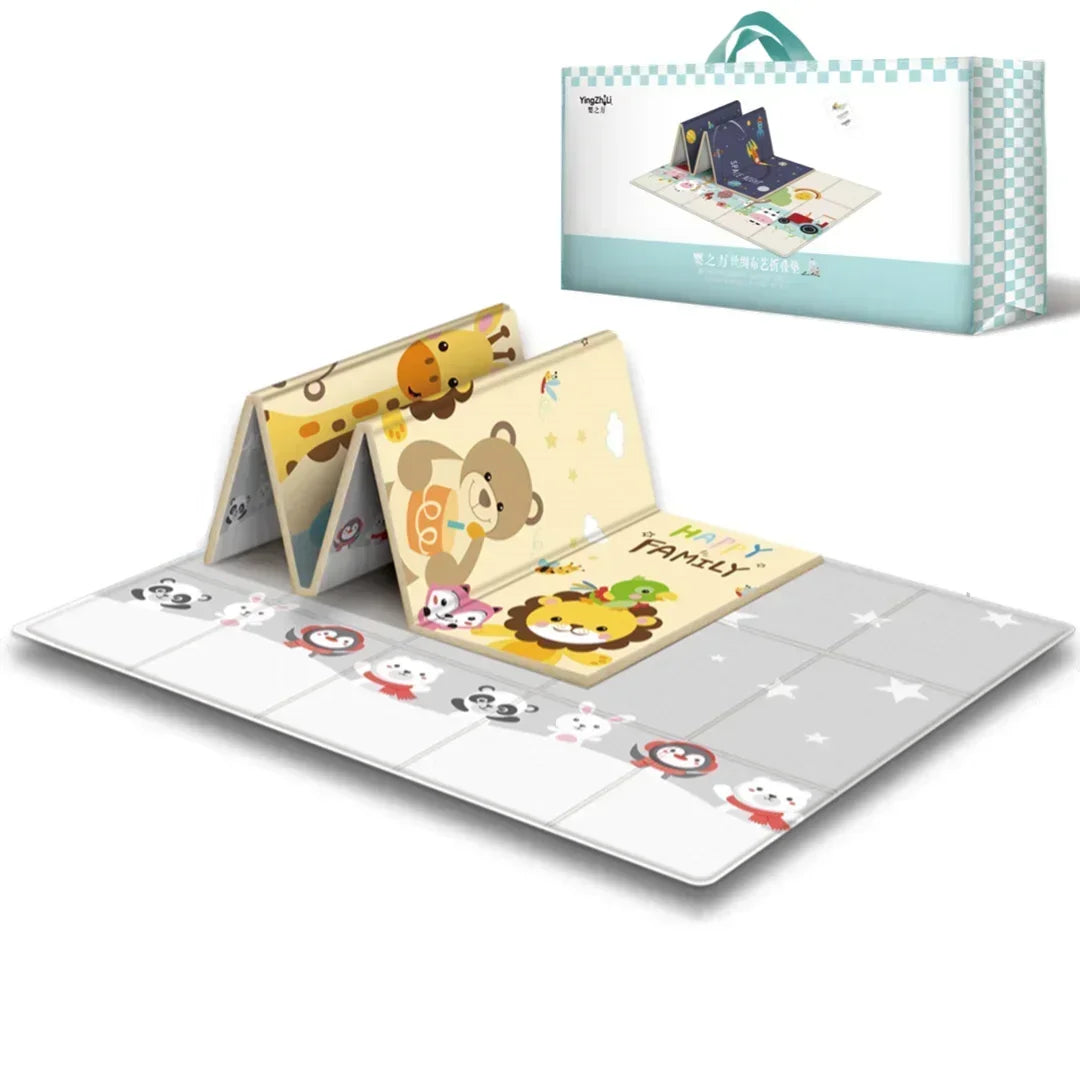 Large Double-Sided Foam Play Mat (180x200cm)