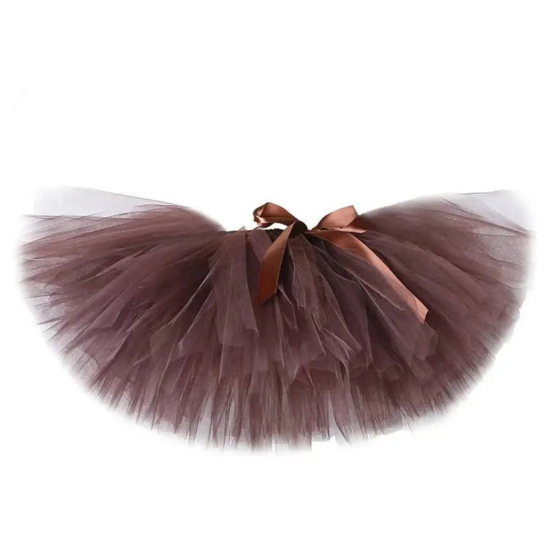 Brown Bear Tutu Costume for Girls | Halloween & Birthday Outfit
