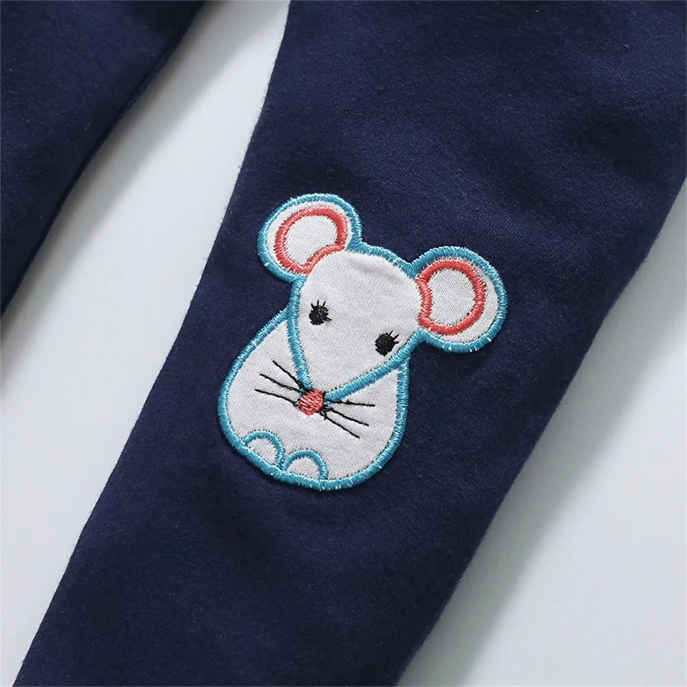 Kids Boutique Rainbow Summer Outfit Set (Tops + Pants)