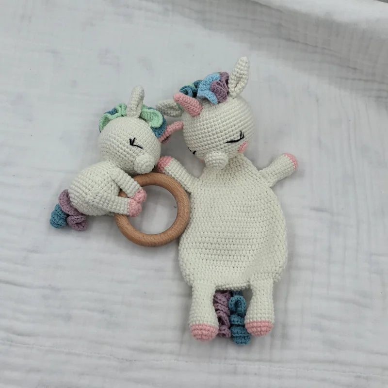 Knitted Lovely Animal Rattle