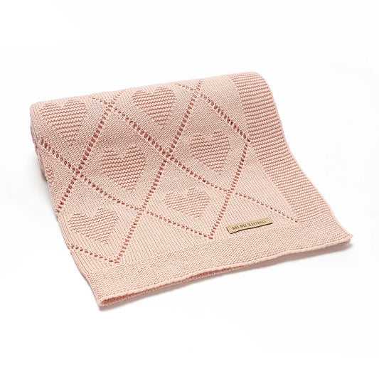 Super Soft Cotton Knit Swaddle Blanket (90x70cm)