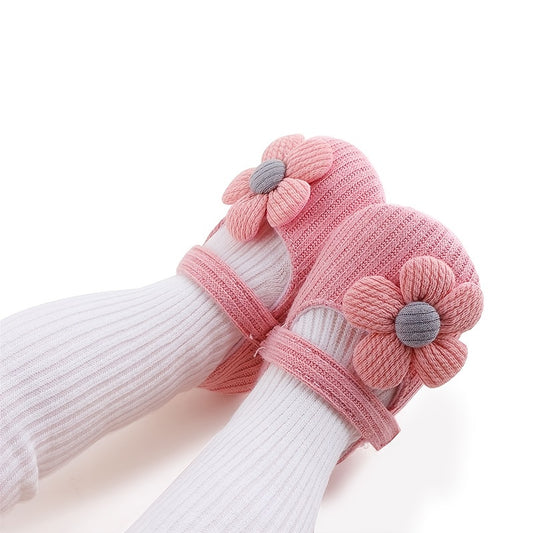 Cute Baby Girl Flower Princess Flats