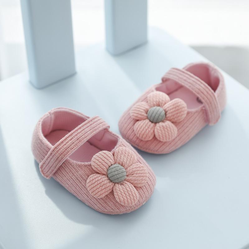 Cute Baby Girl Flower Princess Flats