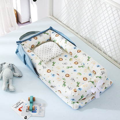 Cotton Infant Portable Bed & Travel Cradle