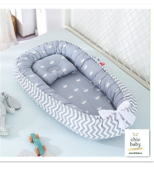 Cotton Infant Portable Bed & Travel Cradle
