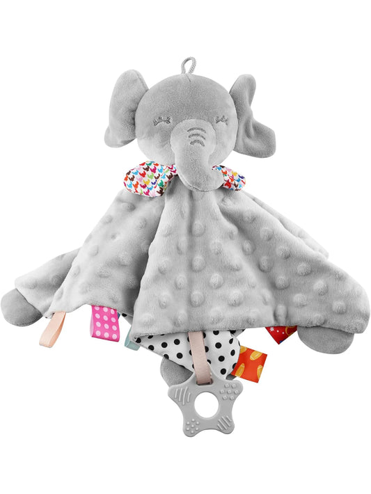 Elephant Comfort Blanket & Soft Appease Towel for Infants