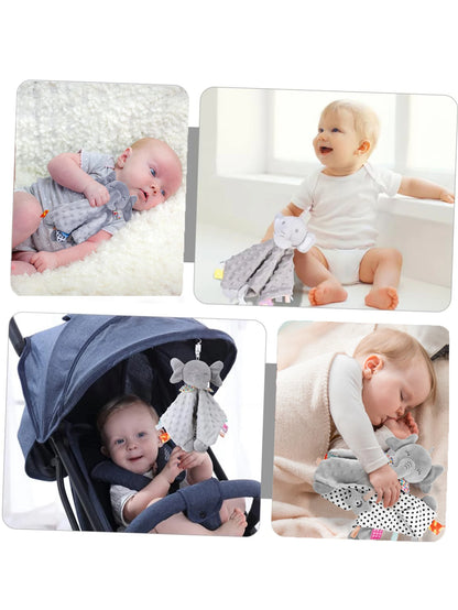 Elephant Comfort Blanket & Soft Appease Towel for Infants