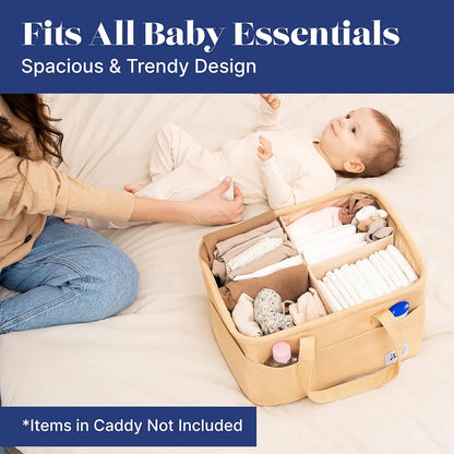 Portable Soft Polyester Mommy Diaper Bag