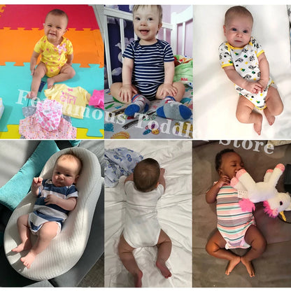 6-Pack Cotton Cartoon Bodysuit & Romper Set for Baby