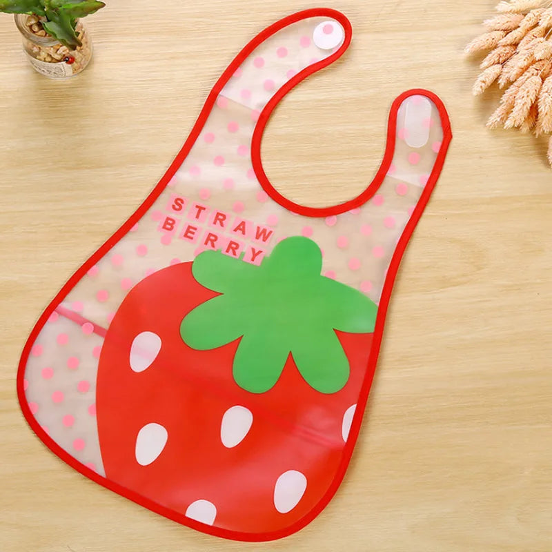 3-Pack Sleeveless Baby Bib Aprons | Waterproof Cartoon Feeding Set