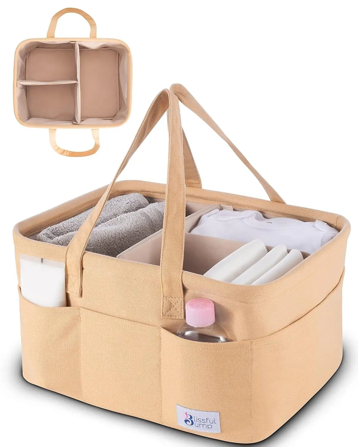 Portable Soft Polyester Mommy Diaper Bag