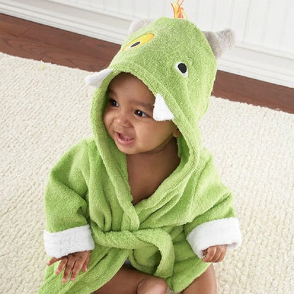 Cute Animal Shark Newborn Bathrobe & Swaddle