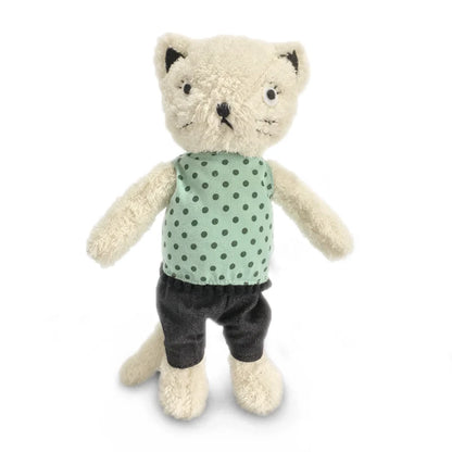 Kawaii Dressing Cat Plush Doll: Soft Stuffed Animal Gift