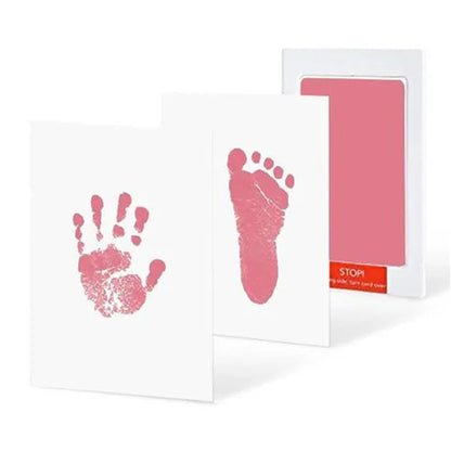Non-Toxic Baby Handprint & Footprint Frame DIY Kit