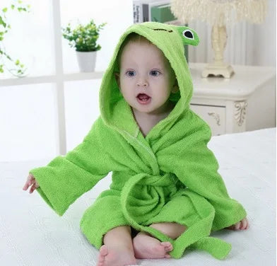 Cute Animal Shark Newborn Bathrobe & Swaddle