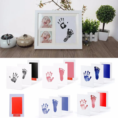 Non-Toxic Baby Handprint & Footprint Frame DIY Kit