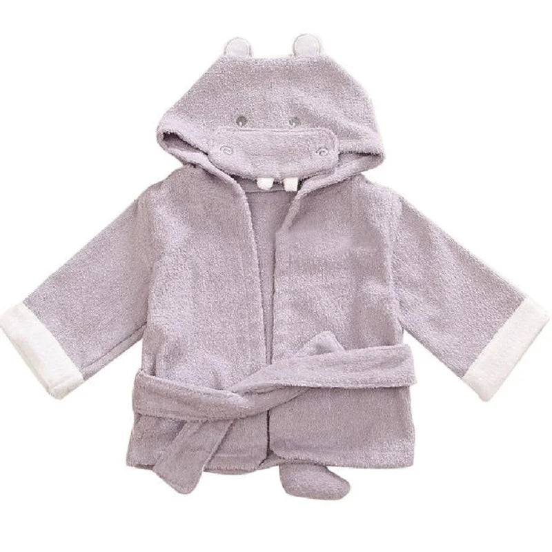 Cute Animal Shark Newborn Bathrobe & Swaddle