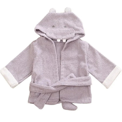 Cute Animal Shark Newborn Bathrobe & Swaddle