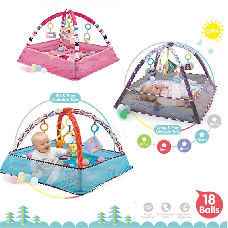 Multifunctional Baby Fitness Frame & Play Mat
