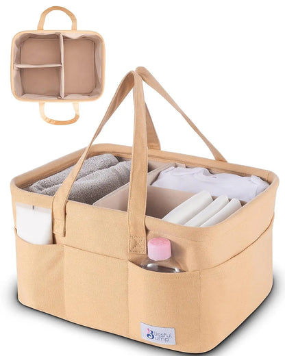 Portable Soft Polyester Mommy Diaper Bag
