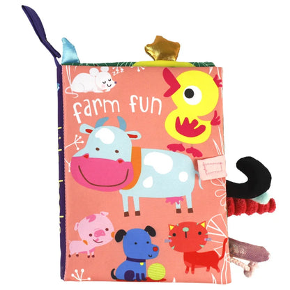 Tail Cloth Book (Parent-child Interactive)Paper Cloth Rattle Book