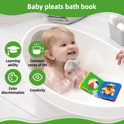 Educational Bathtime Learning Books for Infants
