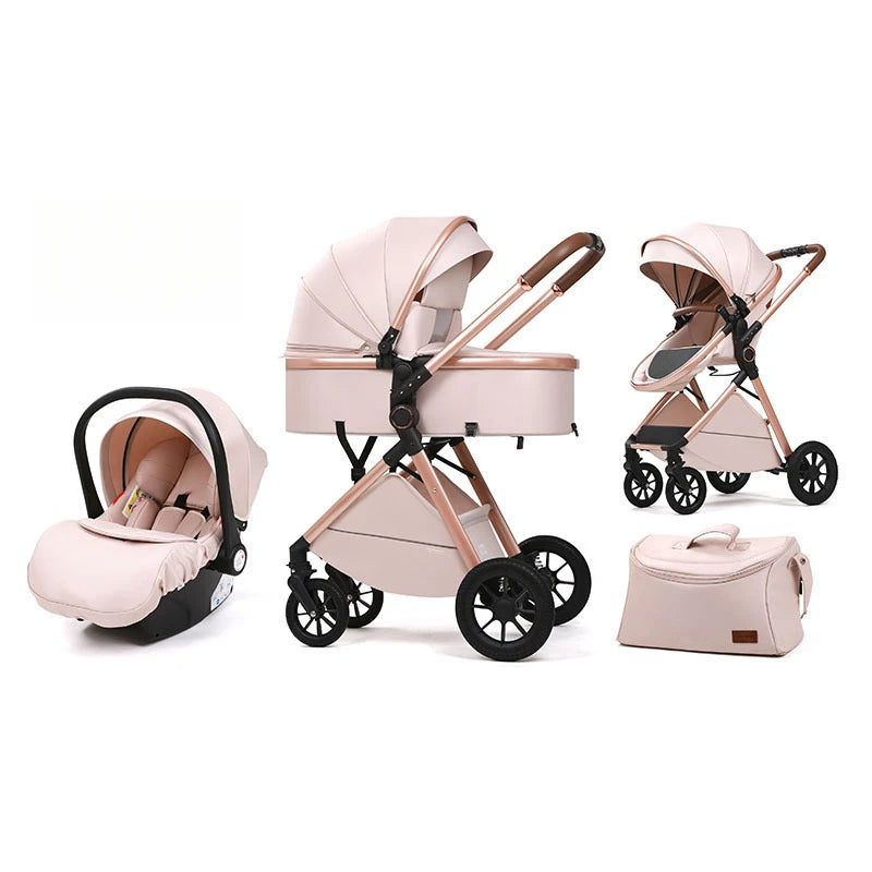 Luxurious High-view Baby Stroller
