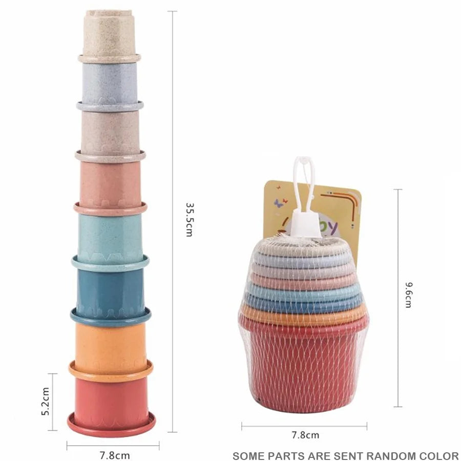 Kids' Educational Stacking Boat Water Game (6 Pcs)