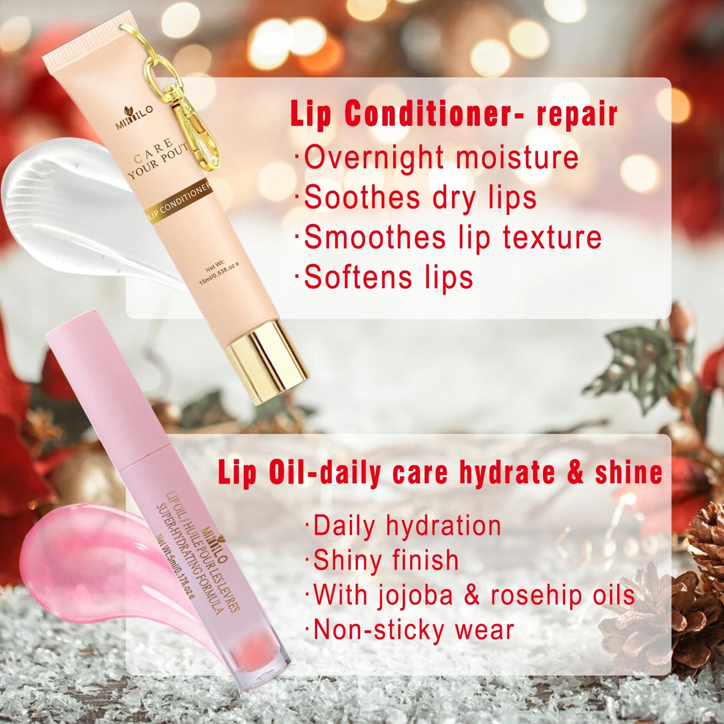 Deep Hydration Lip Care & Repair Kit (12 Colors)