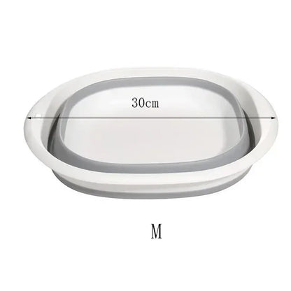 Portable Folding Plastic Multi-Use Wash Basin