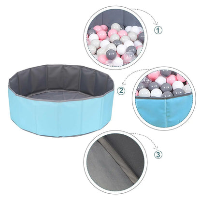 Foldable Dry Pool Ball Pit for Kids' Playground