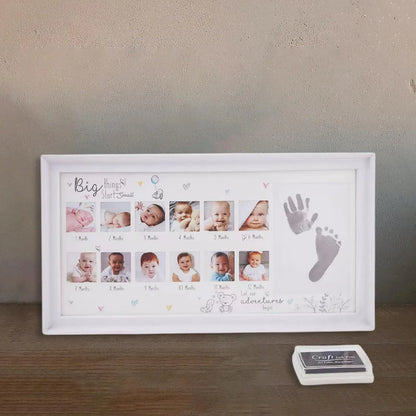 My First Year" Newborn Photo Frame & Keepsake Kit