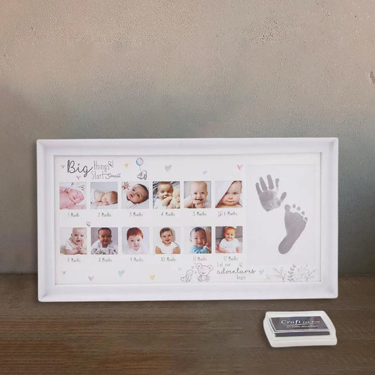My First Year" Newborn Photo Frame & Keepsake Kit