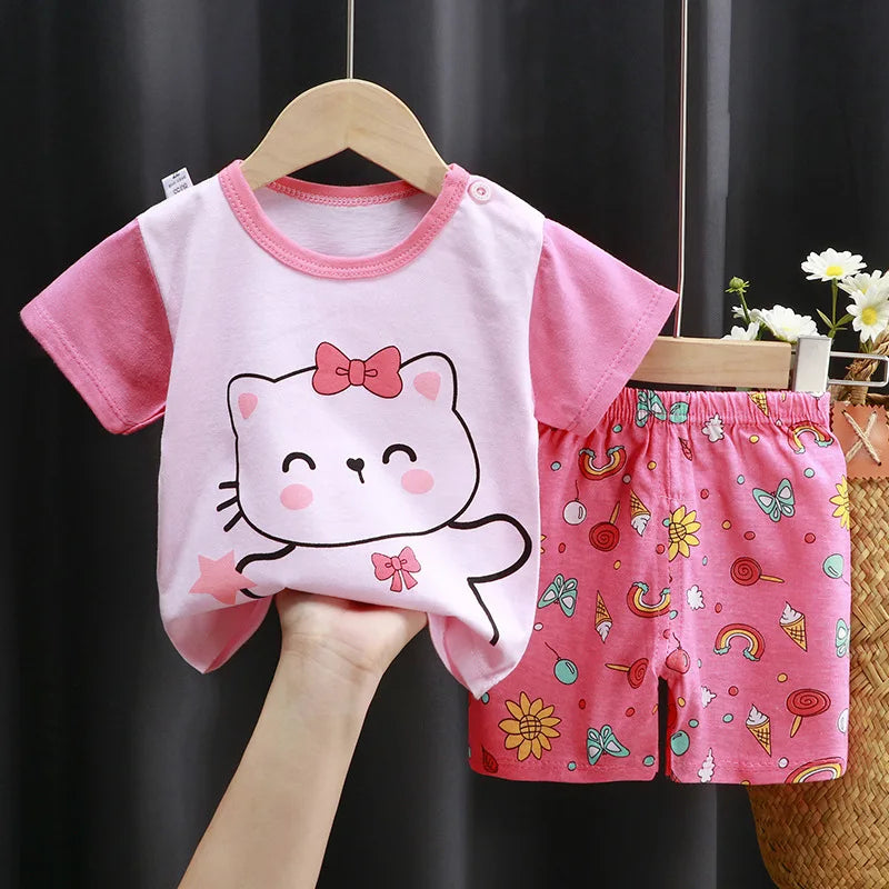 Newborn to 3Y Baby Girl Outfit Suit