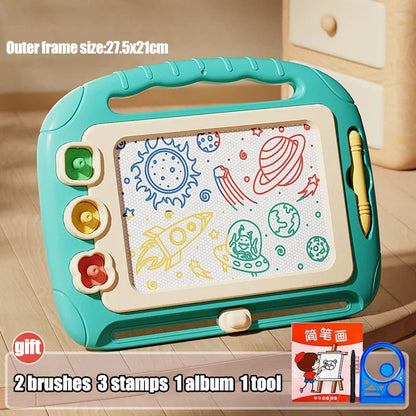 Children’s Cartoon Drawing Board Magnetic Montessori Toy for Kids