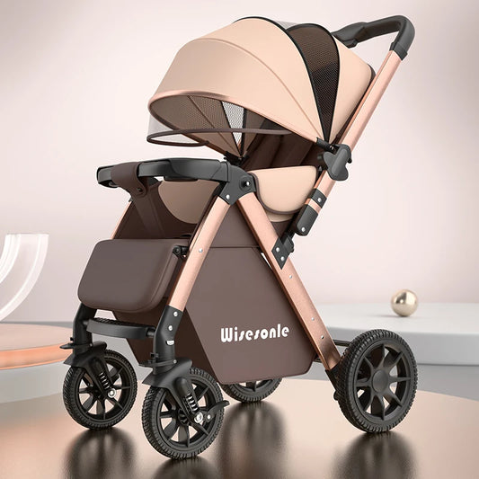 Lightweight Folding Two-way Baby Stroller