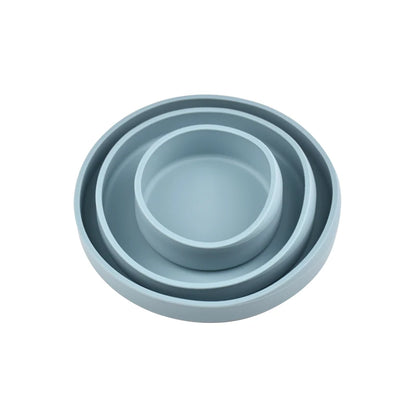 Thermostability Silicone Snack Plate & Dish Set (3PC)