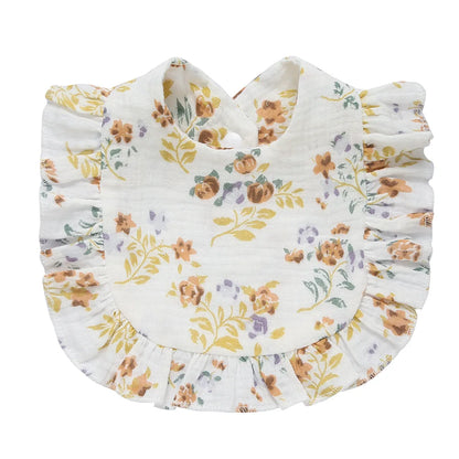 Cotton Muslin Baby Bibs for Newborns – Feeding, Drool & Burp Cloth Accessories